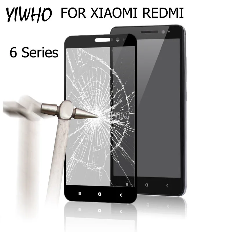 Закаленное стекло для Xiaomi Redmi Note 6 Pro 6a Защита экрана Xiomi Xaomi Redme Note6 6Pro красная