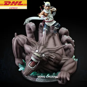 

10" NARUTO Statue Hoshigaki Kisame Bust Killer B Full-Length Portrait GK Action Figure Collectible Model Toy BOX 27 CM Z215