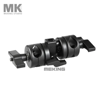 

Selens Photo Studio Lighting accessory M11-033D Light Stand Double Pivoting Boom Clamp