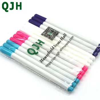 

12pcs Water Erasable Pen DIY Ink Markers Pen Fabric Marker Marking Pen For Cross Stitch Needlework Tools Sewing Accessories