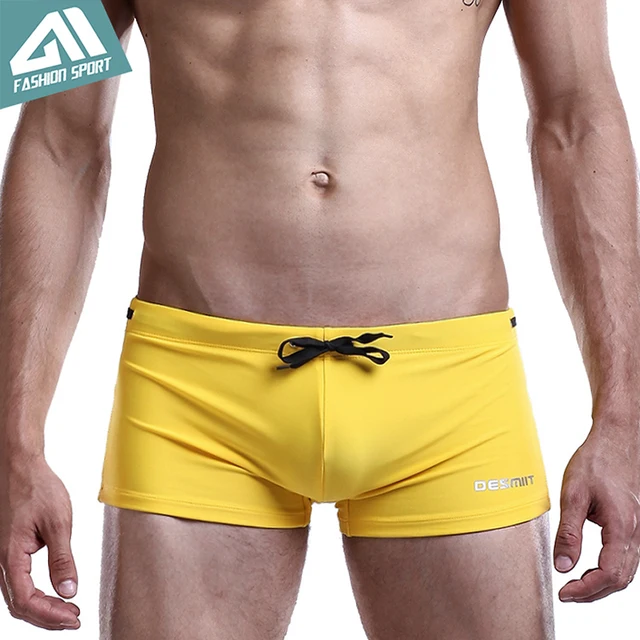 Special Price DESMIIT Men's Swimwear Sport Tie Rope Swim Shorts Solid Popular Men Swimsuit Surfing Beachwear Men's Swimming Shorts DT39 Special Price DESMIIT Men's Swimwear Sport Tie Rope Swim Shorts Solid Popular Men Swimsuit Surfing Beachwear Men's Swimming Shorts DT39