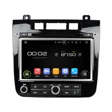 otojeta car dvd player for VW TOUAREG 2010-2014 octa core android 6.0 2GB RAM auto stereo gps/radio/dvr/obd2/tpms/camera