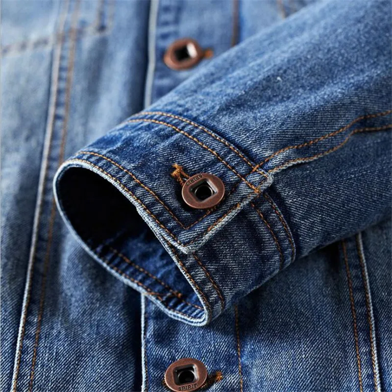 Sky Blue Denim Jacket Coat Man Autumn Brand Designer Korean Slim Pockets Jackets Vintage Street Cowboy Denim Winter Coat Man Sky Blue Denim Jacket Coat Man Autumn Brand Designer Korean Slim Pockets Jackets Vintage Street Cowboy Denim Winter Coat Man