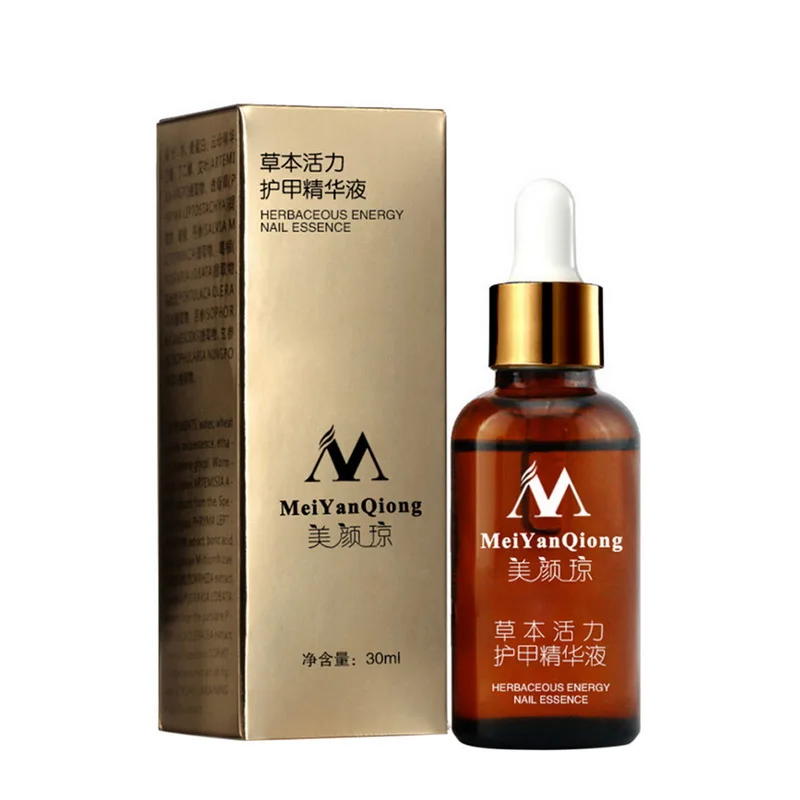 Manooby High Quality Chinese Herb Nail Care Essence Liquid Cuticle Anti Fungal Infection Finger Toe Nail Essence Liquid 30ML