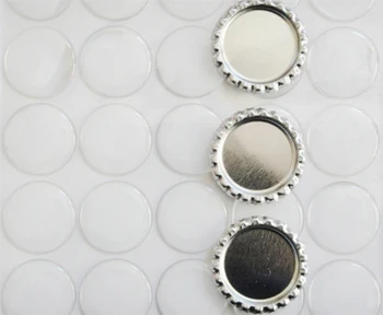 

10000 Epoxy stickers for bottle caps 1 Inch Clear Epoxy 3D DIY Resin Stickers, Cabochons, Craft and Jewelry Supplies