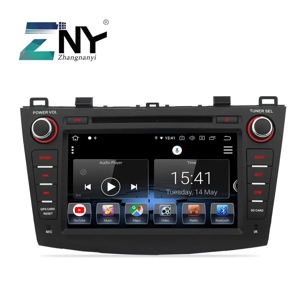 7 &quotips Android 8 Автомобильный DVD 2 DIN Авторадио для Mazda 3 2009 2010 2011 2012 2013 мультимедиа FM gps
