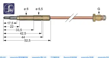 

SIT Thermoelement Lange 850mm Steckhulse 6,0(6,5)mm