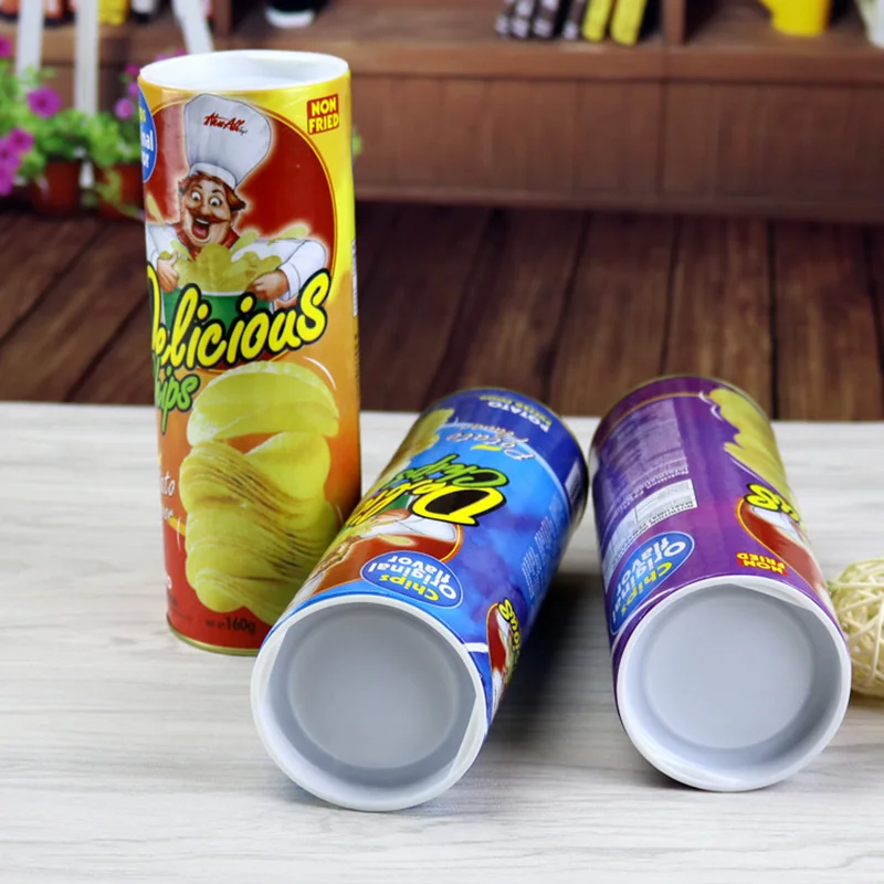 New toy fun Gag Toys antistress prank Scared shocker squishy toys Potato Chip Bounce Snake for April Fools' Day Gift kids toys7