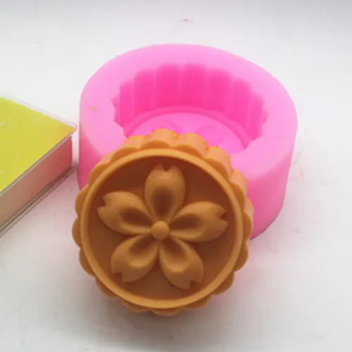

C393 soap mold/handmade soap mold/silicone mold/soap mold/silicone soap die flowers die moon cakes