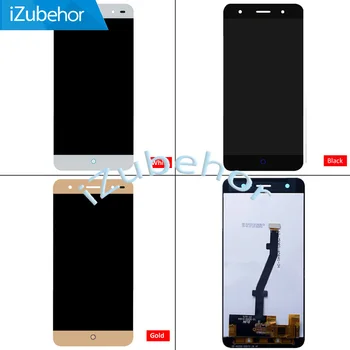 

100% Warranty Black and White LCD Screen Display with Touch Screen Digitizer For ZTE Blade V7 Lite V6 Plus Free Shipping