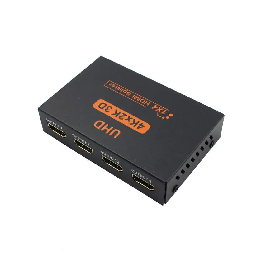 EC2 VOBERRY концентратор Ultra HD 4K 4 порта HDMI сплиттер 1x4 повторитель усилитель 1080P 3D концентратор 1 в 4 из May31 Прямая поставка
