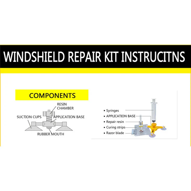 Наборы для Ремонта Лобового стекла DIY Инструменты для ремонта окон автомобиля стекло Царапины для восстановления трещины ветрового стекла оконный экран полировка автомобиля-Стайлинг