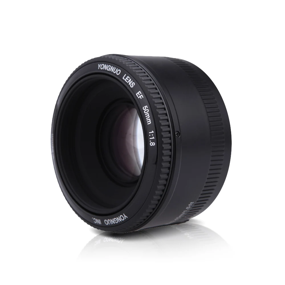 YONGNUO YN50mm f1.8 Автофокус Объектив для Canon EOS 60D 70D 5D2 5D3 600d DSLR камеры Объектив YN EF 50 мм f/1,8 AF объектив