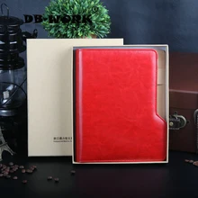 Высококлассный менеджер зажим свободный лист ежедневник офис подарок на день рождения