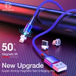 Магнитный кабель MOOJECAL Micro usb type C кабель адаптер быстрой зарядки для iphone samsung телефон Micro usb type-C магнитное зарядное устройство