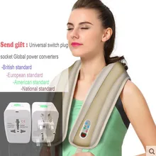 Moledodo 1PCUMassage shawls cervical vertebra Waist Neck shoulder Massager Multi-function Convenient Massage apparatus SAN2D5