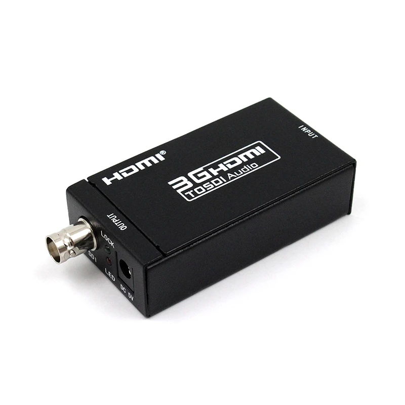 HDMI к SDI конвертер поддержка вещания HDMI сигнала на 3g/SD/HD-SDI сигнал для X360BOX/PS3/STB/SDI монитор/SDI система монтажа