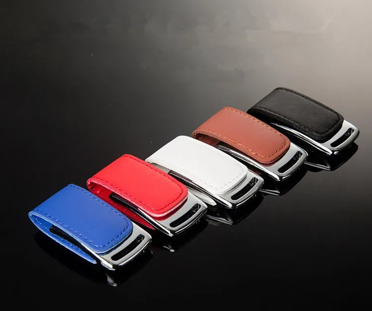 High Speed USB 3.0 Leather usb flash drive + Key chain USB Flash Drives 128GB 64GB 8G 16G 32GB Memory Sticks Pen Drives gift