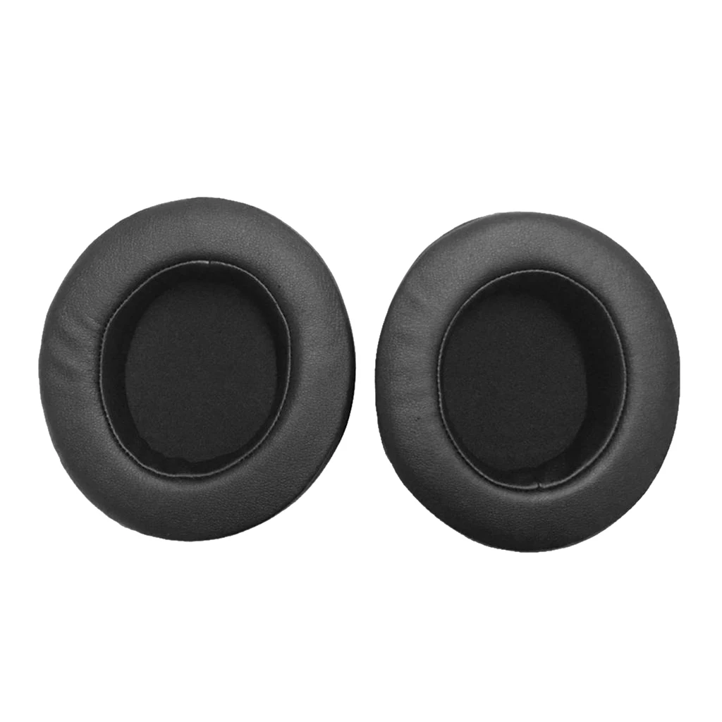 1 Pair Black/Grey Ear Pad Cushion Earmuff Earpads For Razer Kraken Pro V2 Analog Gaming Earphone Headset(L+R) 10*9.8*2.5cm