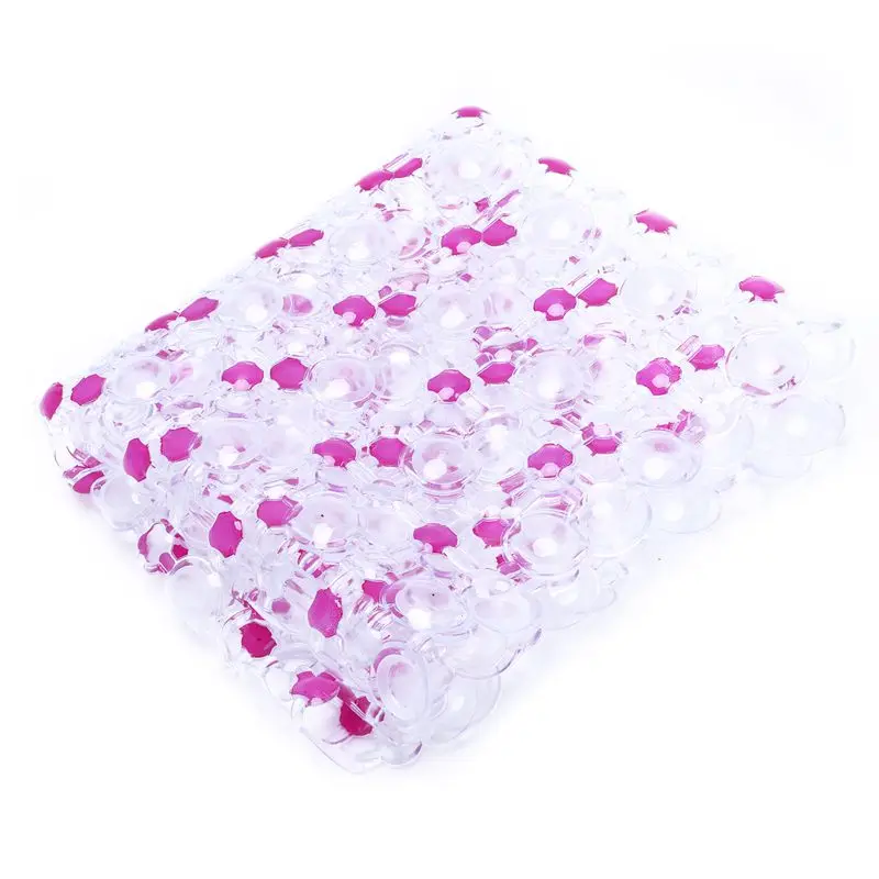 

Bathroom Shower Bath Anti Non Slip PVC Mat With Strong Rubber Suction Cups