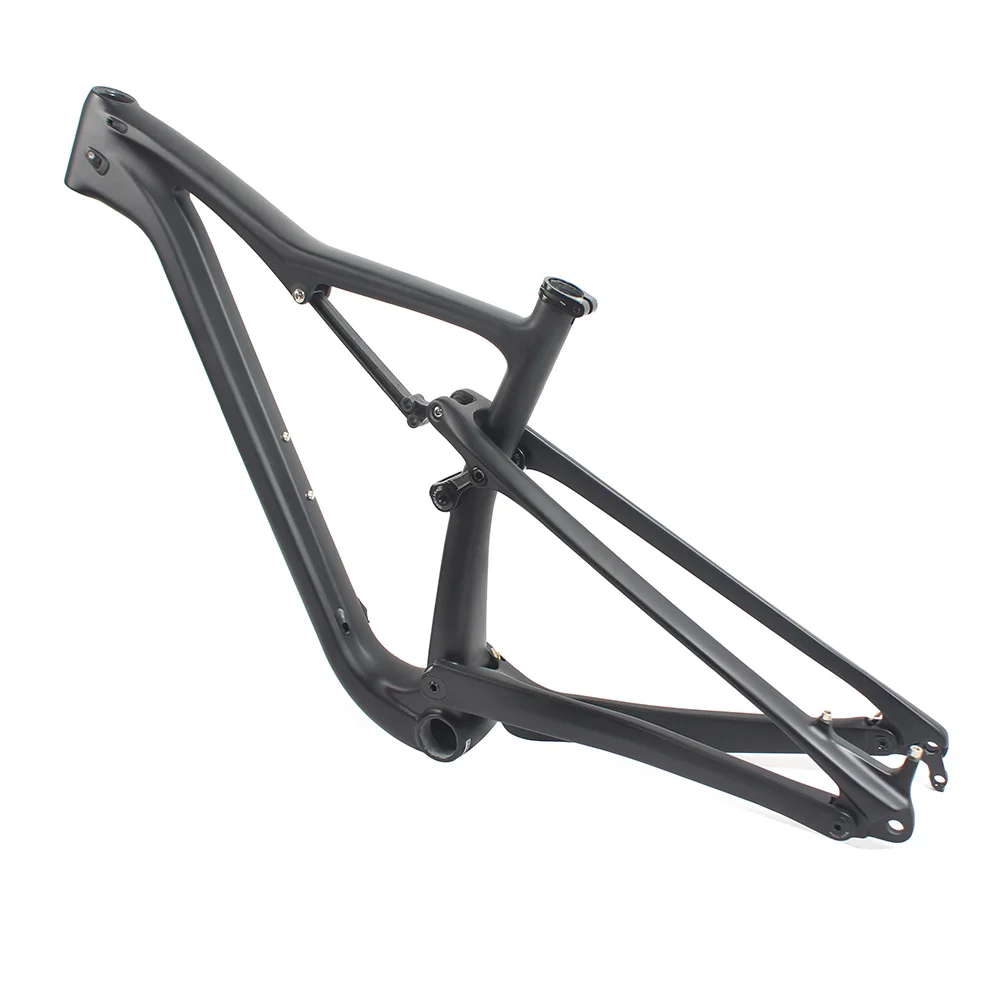 Clearance Sobato 29ER Boost 148*12mm Bike Frame BB92 29er Suspension Frameset 4
