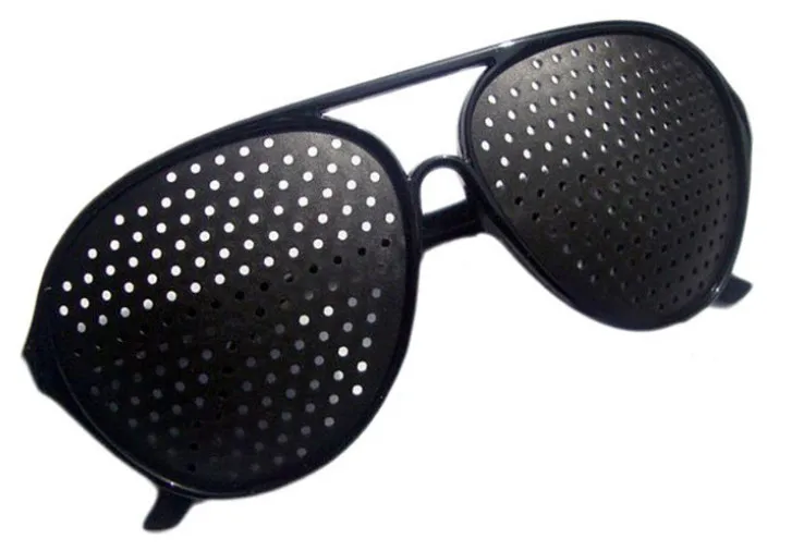 

fashion concise plastic pinhole eyeglasses relieve visual fatigue glasses mitigation asthenopia improve vision care eyewear