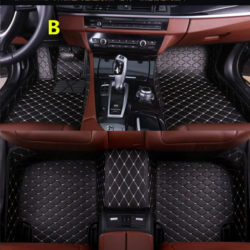 Для Geely Emgrand 7 EC7 EC715 EC718 Emgrand7, Emgrand7-RV EC7-RV EC715-RV, автомобильные коврики - Название цвета: B