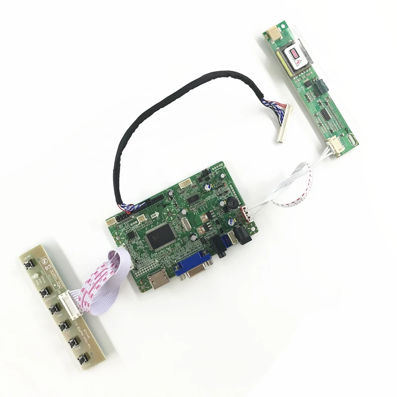 RTD2668 плата для ремонта ЖК-контроллера DIY kit HDMI VGA 15 4 дюйма QD15TL01 1280x800 ЖК-экран