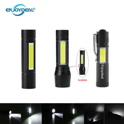 Enjoydeal 2000LM мини светодио дный светодиодный фонарик ультра яркий водостойкий карманный фонарик Penight Портативный фонарик для наружного