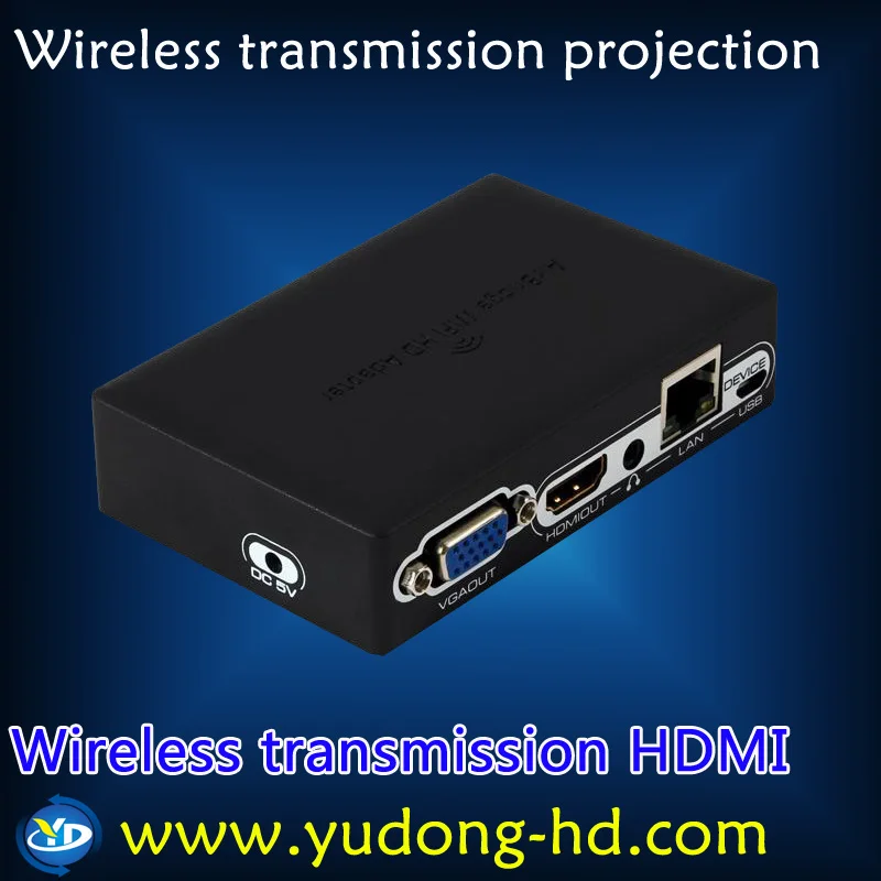 1080P wifi turn hdmi.VGA.lan. Wireless transmission to the TV