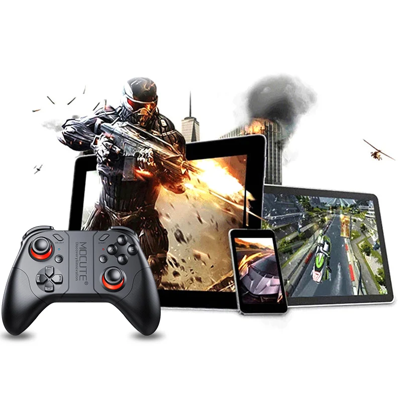 

MOCUTE 053 Wireless Bluetooth Gampad Joystick PC Draadloze Game Controller For Android iOS Smartphone PC Smart TV VR