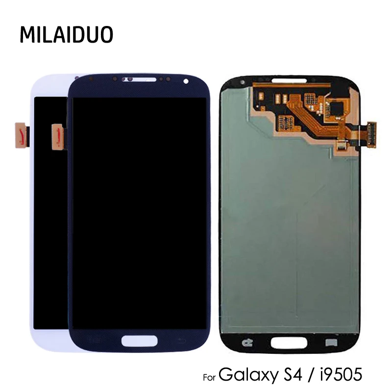 

Super AMOLED for SAMSUNG Galaxy S4 GT-i9505 i9500 i9506 i9515 i337 OLED LCD Display Touch Screen Digitizer 5.0'' with Tool