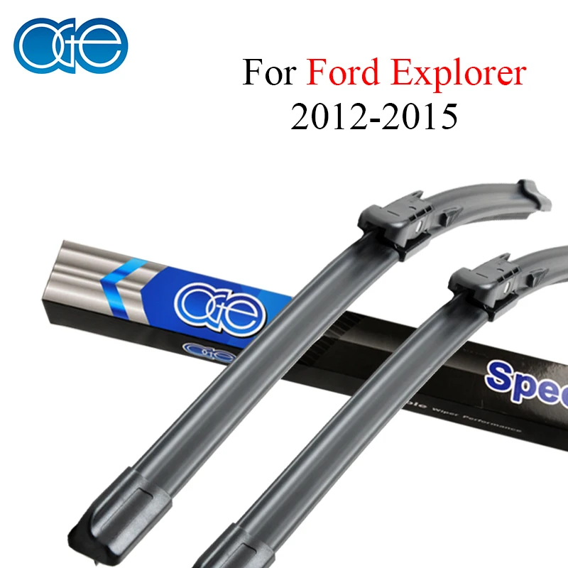 Oge 26''+22'' Wiper Blades For Ford Explorer 2011 2012 2013 2014 2015 Windshield Natural Rubber What Size Wiper Blades For 2014 Ford Explorer
