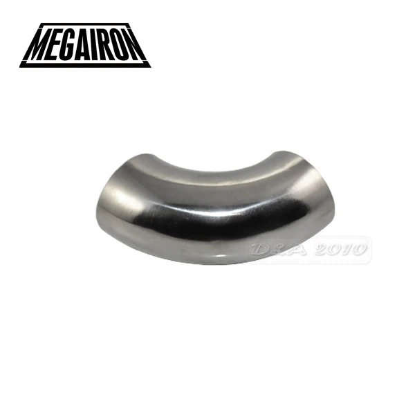 

MEGAIRON 1-1/2" 1.5"Pipe OD 38mm Sanitary Weld Elbow 90 Degree Pipe Fittings Stainless Steel SUS SS316
