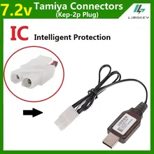 7.2V 250mAh with Tamiya Connectors USB Charger Units For NiCd NiMH battery pack charger For toy RC car tank boat for KET-2P Plug