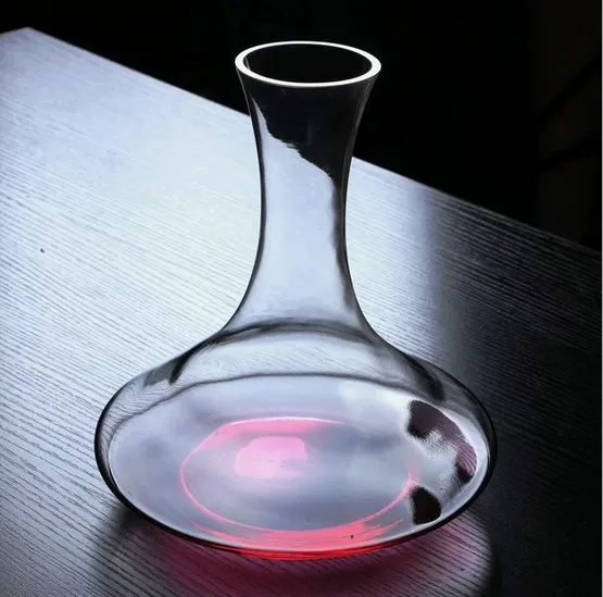 1 шт. 1500 мл Стеклянные Графины для вина уникальный стакан Графин для вина кувшин для воды винный контейнер лево Бар Инструмент косой рот чайник J1100