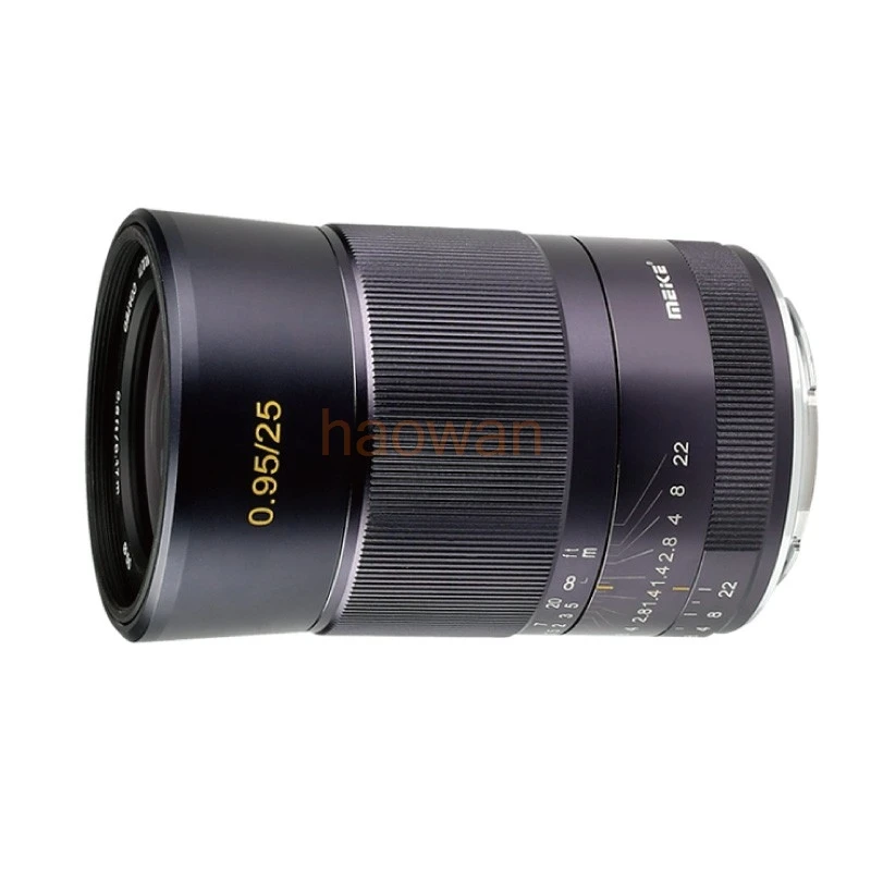 25 мм F0.95 объектив с широкой диафрагмой и ручной фокусировкой для APS-C Canon EOSM nikon1 sony a6000 a6300 m43 Fuji FX XT1 Крепление камеры