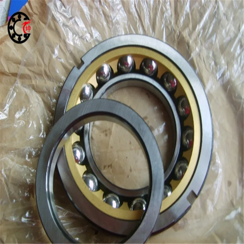 

75mm diameter Angular contact ball bearings 7215 C/DB 75mmX130mmX50mm,Contact angle 15,ABEC-1 Machine tool