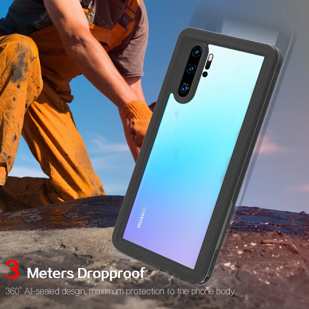 Чехол Redpepper для Huawei P30/P40/P30 Pro водонепроницаемый IP68 3 м дайвинга плавания серфинга