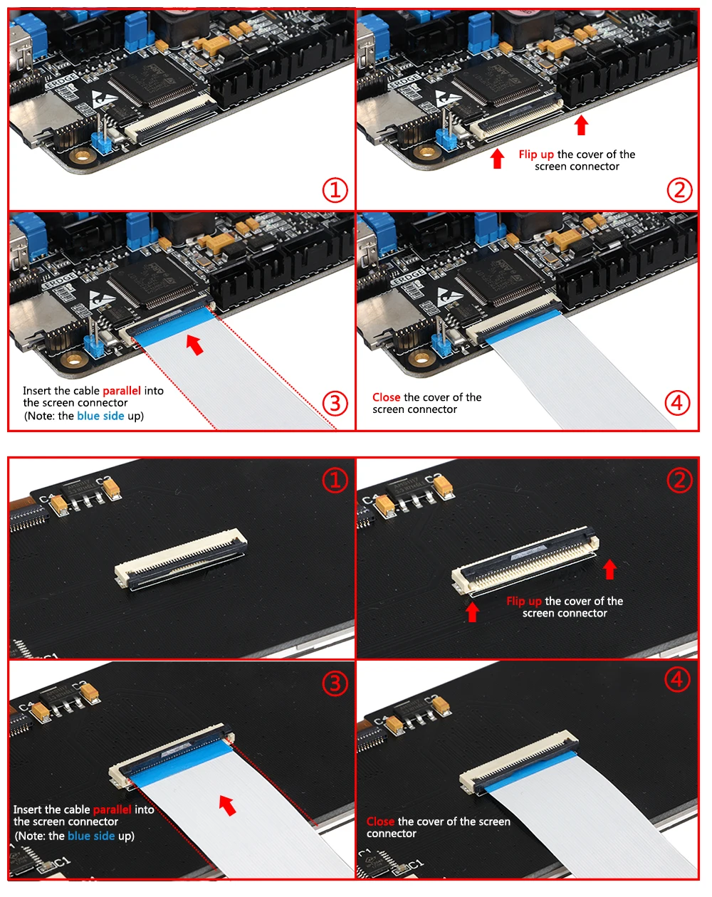 Placa de Peça Toque para Faça Placa + 3.5 Impressora Braço Lerdge x Controlador Tft Tela Você Mesmo Reprap Ultimaker Kit 3d 32bit 18 High Quality Computador e Escritório