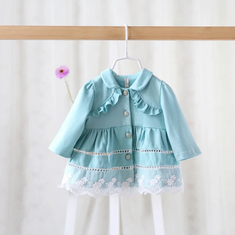 

2019 spring and autumn new style baby girls cardigan coats fashion cute infant child windbreaker jacket