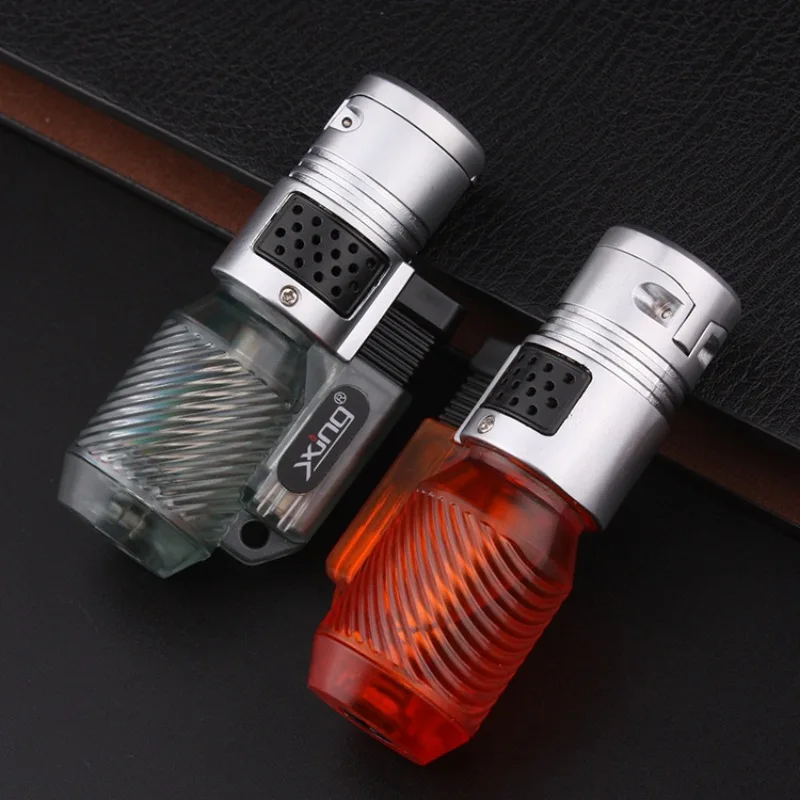 

Cigarette Torch Lighters Keychain Lighter Outdoor Lighters Stylish Potable Travel Smoking Accessories Key Ring Tools