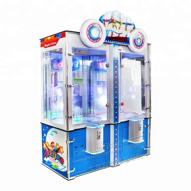 

Game Center Happy Jump Ball Monster Drop Roulette Games Magic Tickets Redemption Arcade Game Machine
