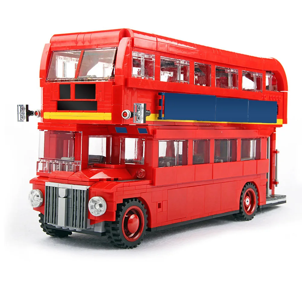 

Lepin Creator Series 21045 The London Bus Set compatible 10258 Bus Building Blocks Bricks Children Toys Walkie Talkie