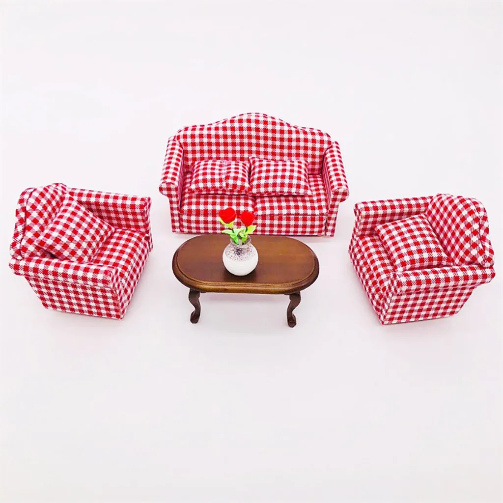 

Hot sale 1/12 Mini Dollhouse Furniture Miniature Teatable Coffee Table Living Room Toy 6.21