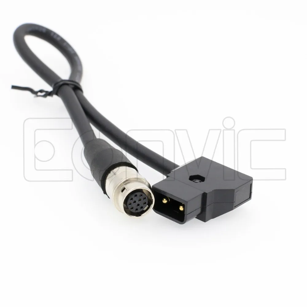 Eonvic Cables Canon Angenieux Nikon B4 2//3 D-Tap to Hirose 12Pin Power Cable for Fujinon