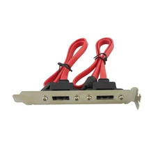Компьютерные периферийные устройства PCI карты расширения жесткий диск разъем ESATA преобразования SATA длина 40 см компьютер кабельные разъемы