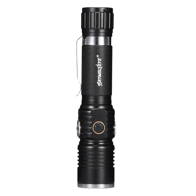 

Tactical LED Flashlight T6+ UV 365nm Ultra Baton Torch Light Camping Light travel tools home night lighting flashlight #4M20