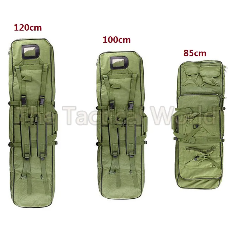

Outdoor Hunting Airsoft Tactical 85 100 120cm Rifle Gun Bag Case Heavy Duty Dual Rifle Square Soft Bag Military Gun Accessories