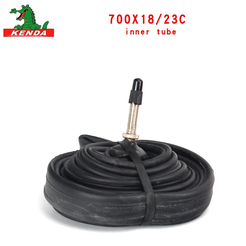 Kenda-Butyl Rubber Bicycle Inner Tube, French Valve, Cycling, Mountain Bike, Butyl, 700x18, 23C, 2Pcs